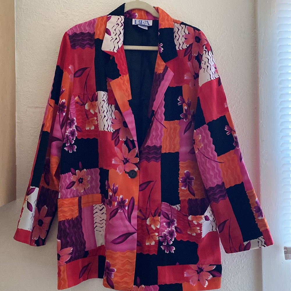 BFA Classics Multi color Blazer XL